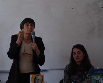 Писателката Здравка Евтимова гостува на учениците от ЕГ "Пловдив"